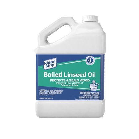 GOOF OFF Klean Strip Transparent Clear Oil-Based Linseed Oil Modified Alkyd Boiled Linseed Oil 1 gal GKLO145